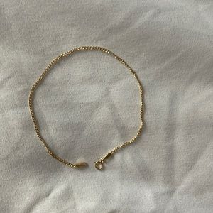 18k Solid gold chain bracelet